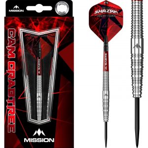 Mission Cam Crabtree Darts - Steel Tip - Natural