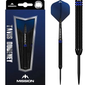 Mission Tavis Dudeney Darts - Steel Tip - 90% - Black PVD