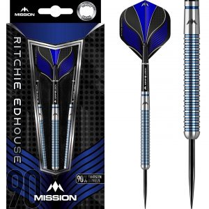 Mission Ritchie Edhouse - Blue PVD - 90% Steel Tip