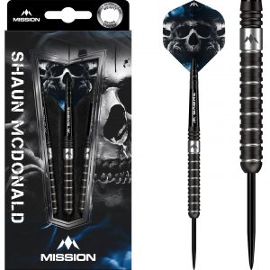 Mission Shaun McDonald Darts - Steel Tip - 95% - Black PVD