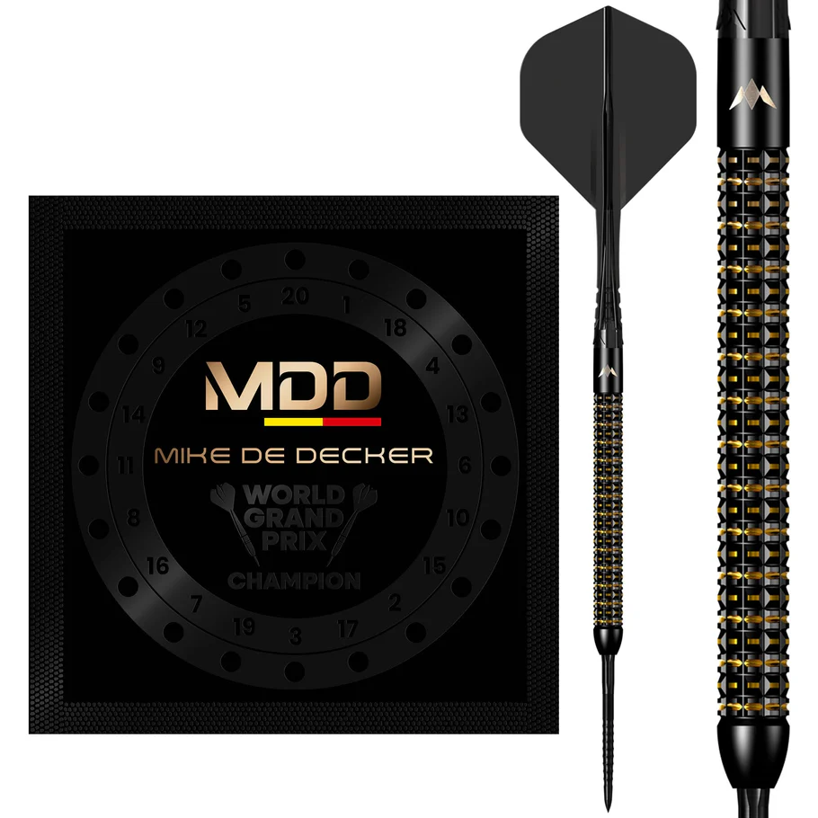 Mission Mike De Decker Darts - Steel Tip - 95% Tungsten - Limited Edition - World Grand Prix