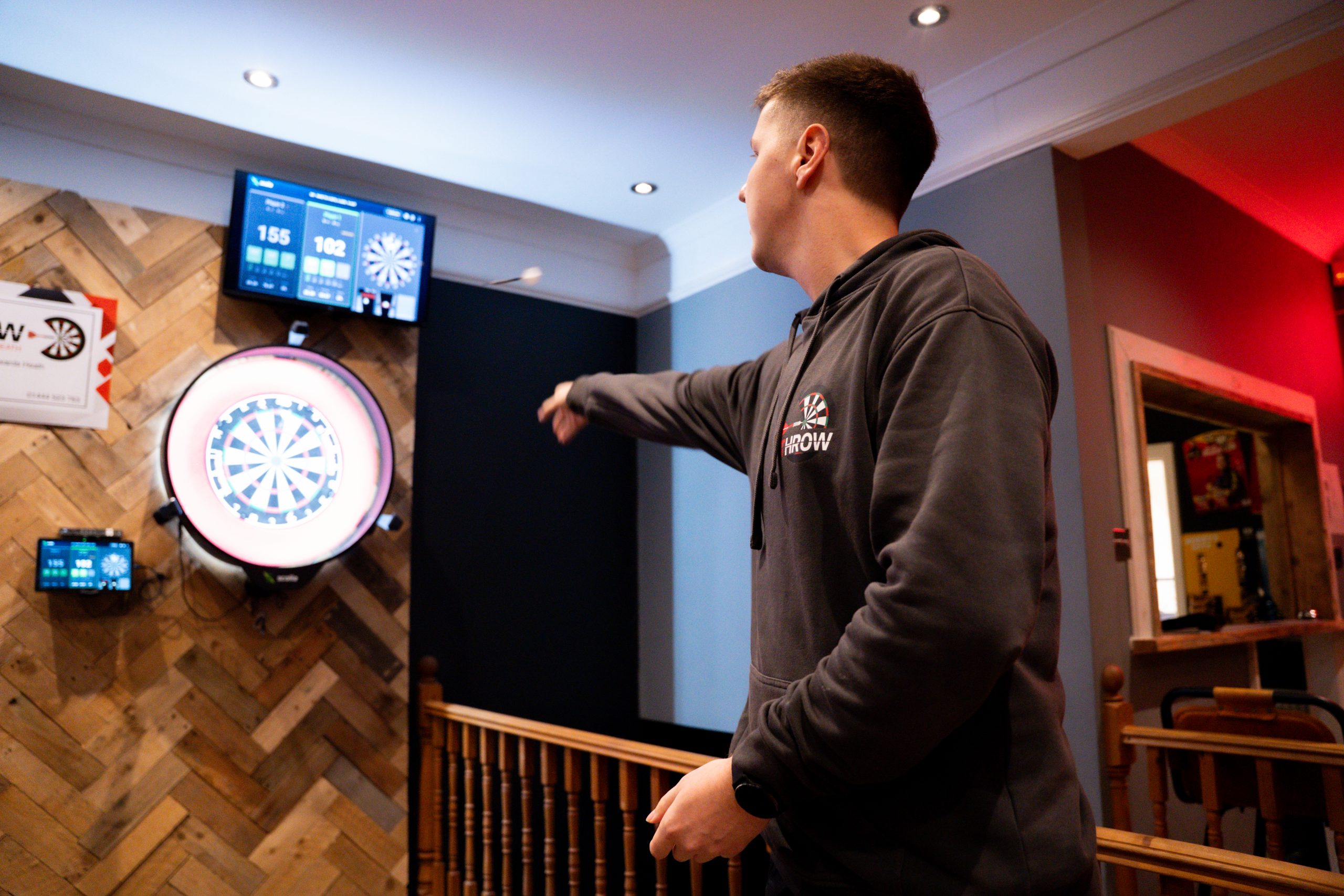 ThrowDartsOct25-6 Self-scoring lane